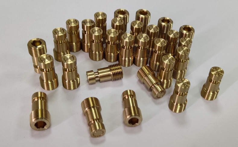 CNC machining brass products