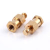 Custom precise CNC machining brass product made