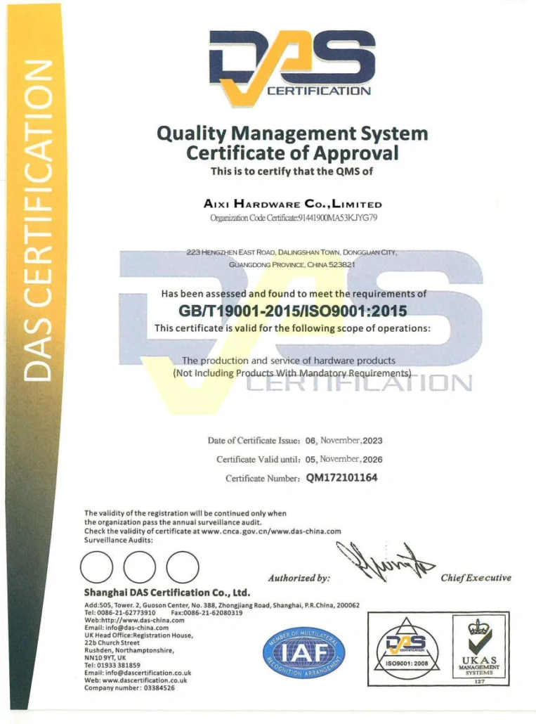 ISO 9001 aixi