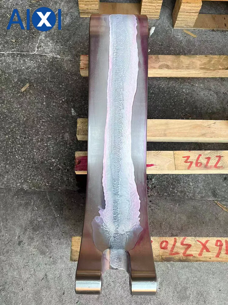penetrant testing of the welded joints